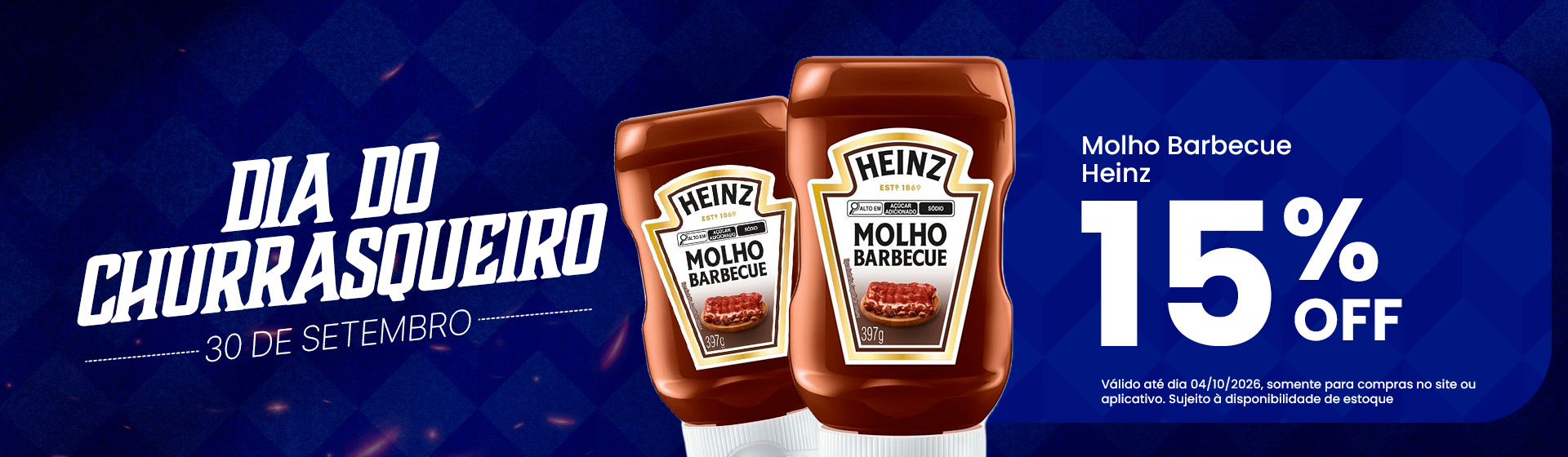 Molho Barbecue Heinz 28 a 04/10